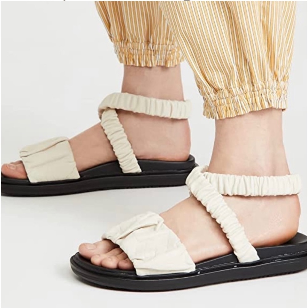 NWOT Sam Edelman Velma Ruched Banded Sandals - Picture 5 of 10